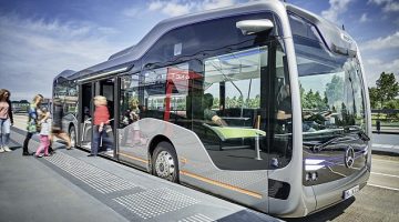Mercedes-Benz unveils Self-Driving Bus