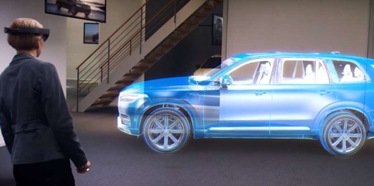 Futuristic Car Showrooms could use Augmented Reality