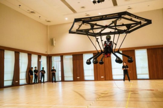 Students Built this incredible Personal Flying Machine