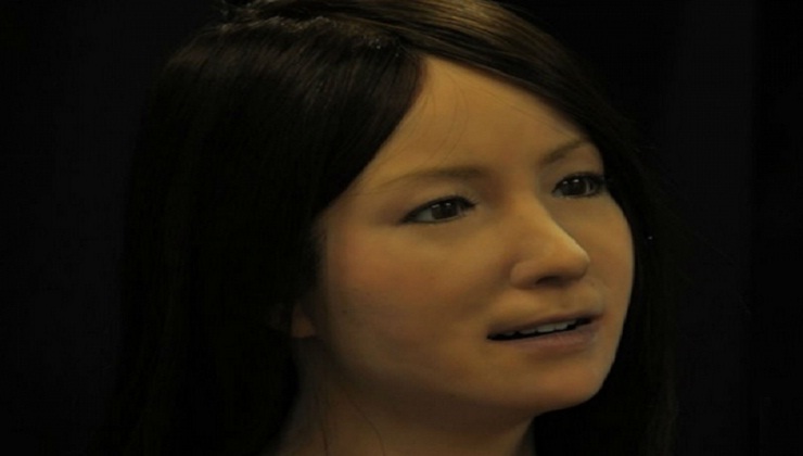 World’s Sexiest Robot Geminoid F unveiled at World Robot Exhibition