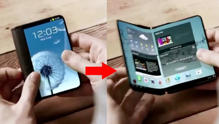 `Foldable’ Samsung Phone coming in 2017, report says