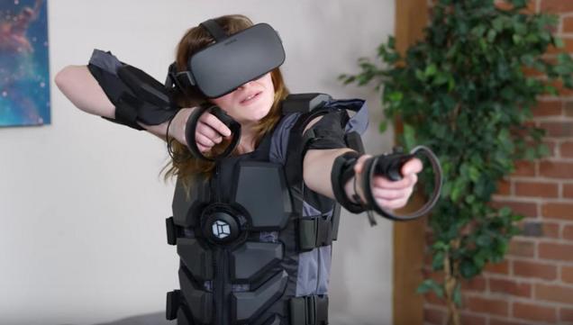 The Future of Gaming : New VR Suit adds Vibration for more Realistic Gameplay