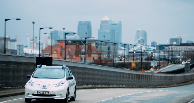 Nissan tests Self-driving Tech in London
