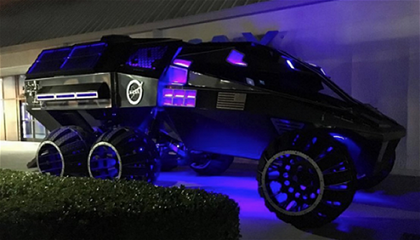 NASA has been quietly working on a Mars Rover Concept that looks like a BatMobile