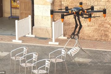 The World’s First Drone Equipped with Robotic Arms