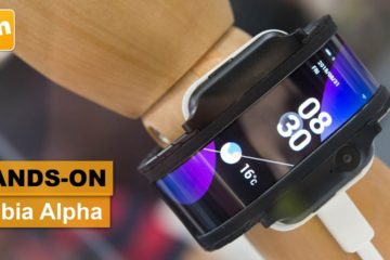 Nubia Alpha : A “Wearable Smartphone” from an Alternate Future