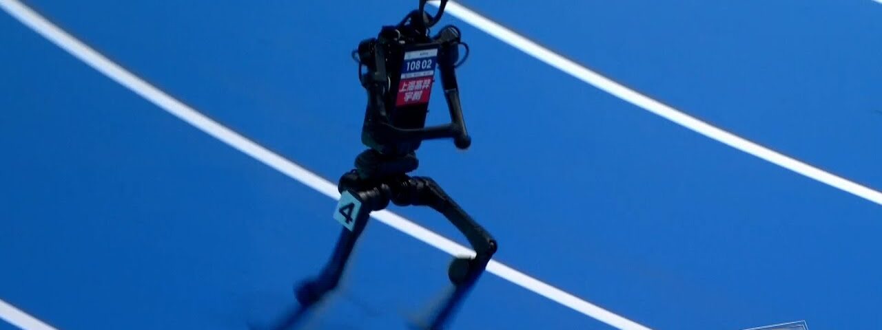 Robot athlete completes 400 meters in just 83 seconds