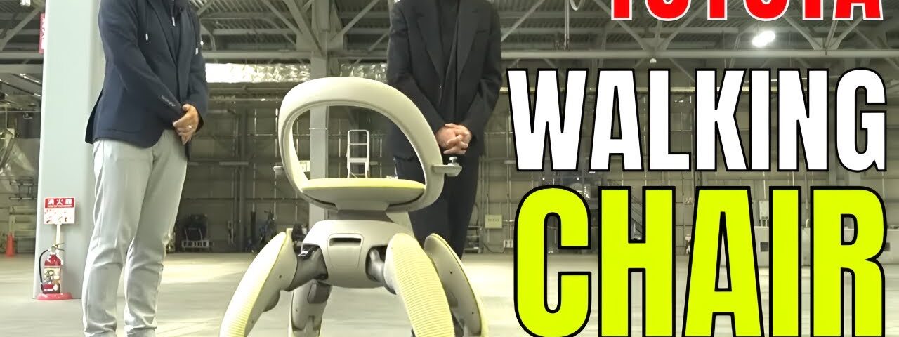 Toyota’s “Walk Me” Wheelchair Walks on Legs and Climbs Stairs – The Future of Mobility Is Here