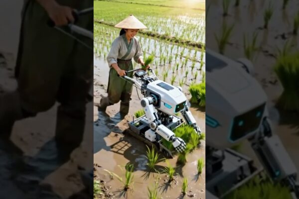 Futuristic Rice Planting | A New Era of Smart Agriculture