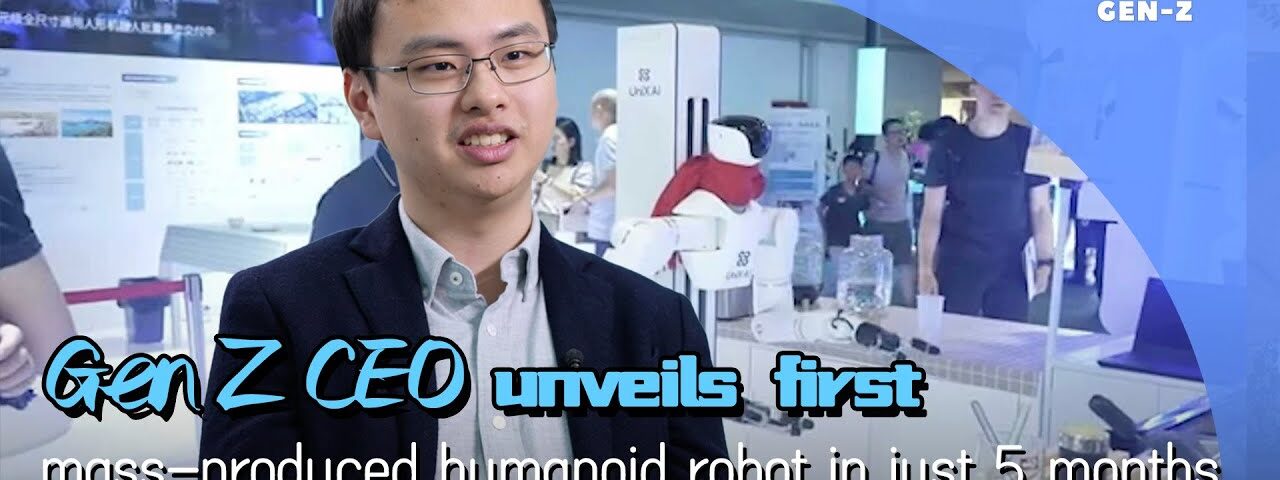 Gen Z CEO unveils first mass-produced Humanoid Robot in just 5 months