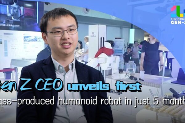 Gen Z CEO unveils first mass-produced Humanoid Robot in just 5 months