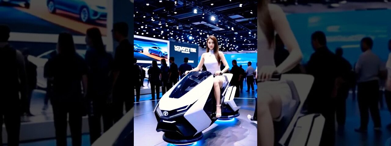 AI-Generated Toyota Anti-Gravity Bike Concept!