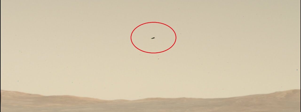 NASA’s Perseverance Rover Sees A Giant Moving UFO Across Mars’ Sky As It Hides From Earth