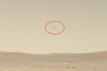 NASA’s Perseverance Rover Sees A Giant Moving UFO Across Mars’ Sky As It Hides From Earth